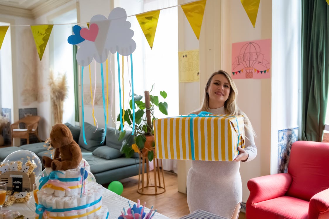Babyparty Geschenk: ein personalisiertes Kinderbuch für das Baby, das noch kommt