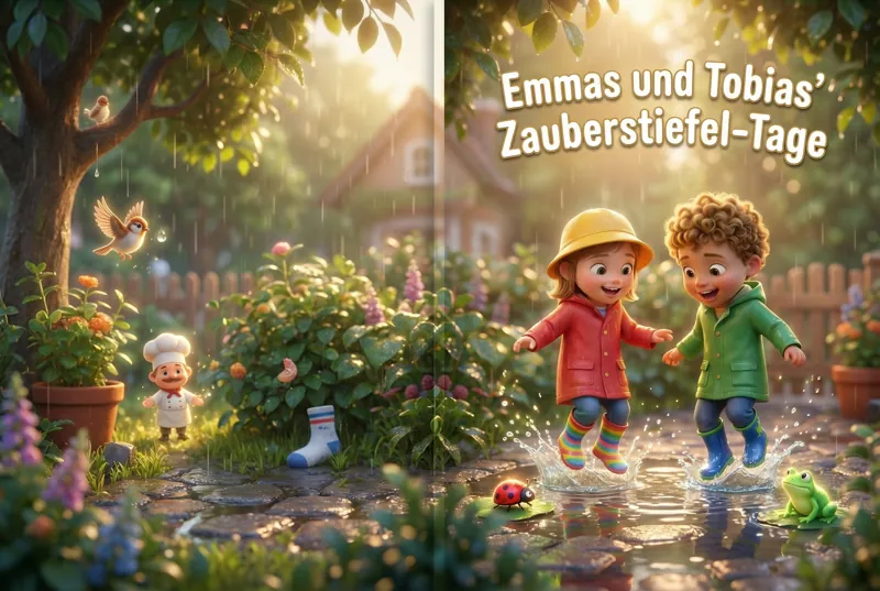 Voorbeeld: Emmas und Tobias’ Zauberstiefel-Tage