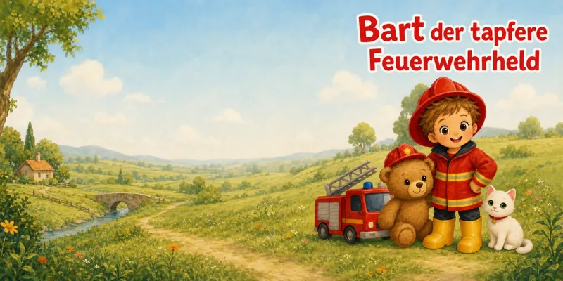 Bart der tapfere Feuerwehrheld