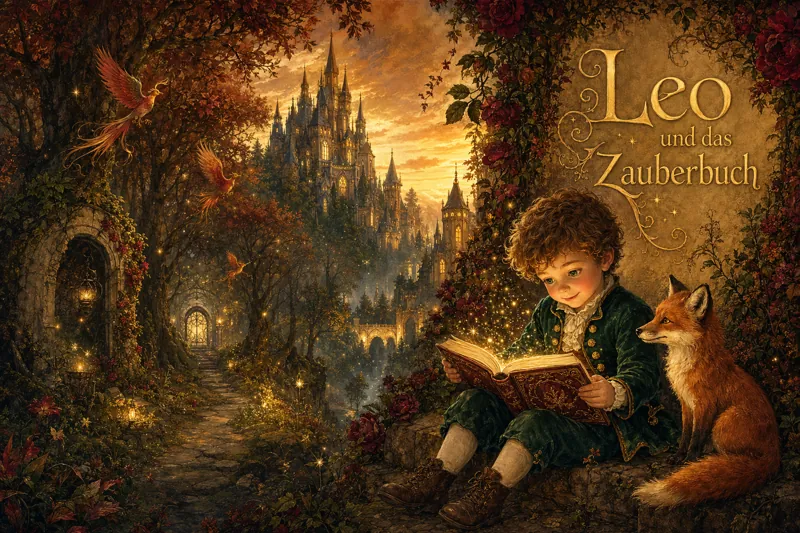 Voorbeeld: Leo und das Zauberbuch